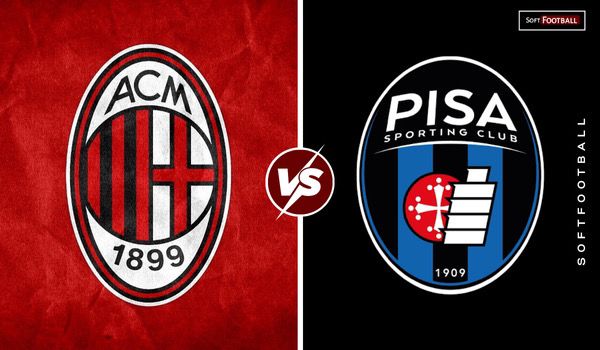 AC Milan vs Pisa (Photo Credit: Softfootball Media)