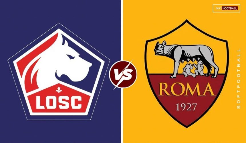 Lille vs Roma (Photo Credit: SoftFootball Media)
