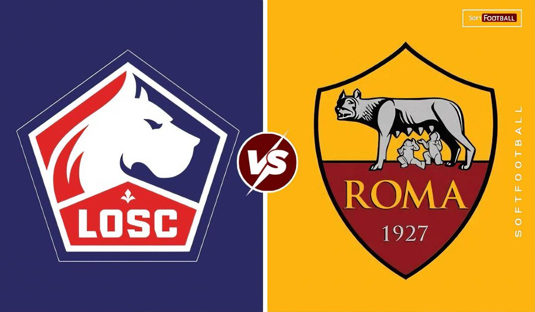 Lille vs Roma (Photo Credit: SoftFootball Media)