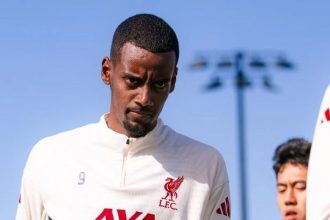 Alexander Isak. Photo credit (Liverpool media)