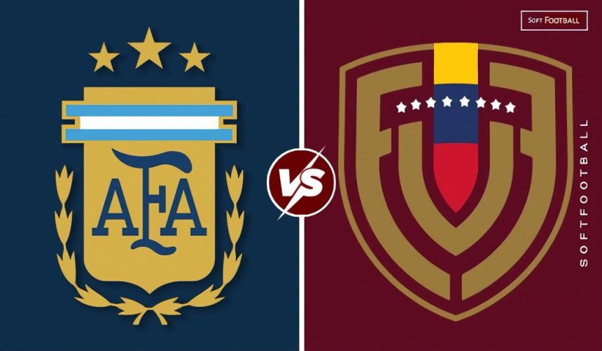 Argentina vs Venezuela (Photo Credit: SoftFootball Media)