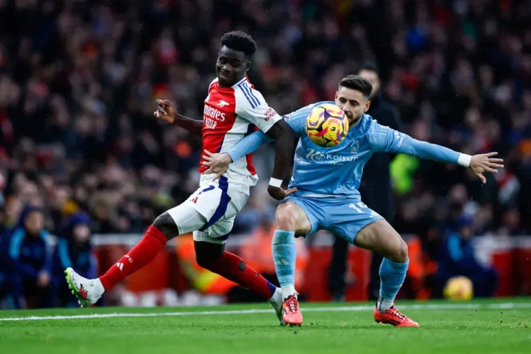 Arsenal vs Nottingham Forest (Photo Credit: Arsenal media)