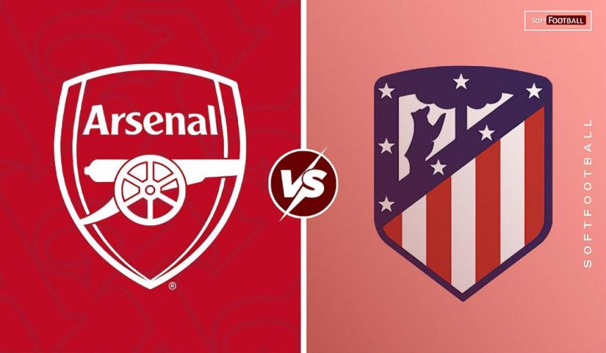 Arsenal vs Atletico Madrid (Photo Credit: Softfootball Media)