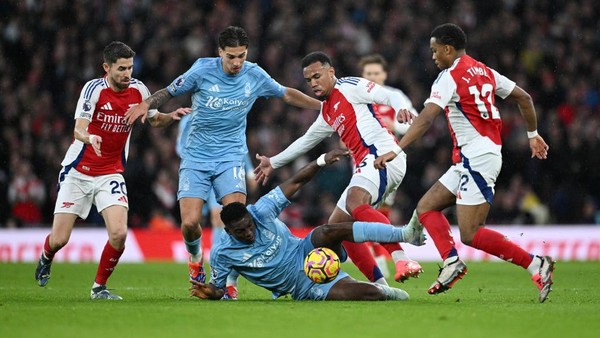 Arsenal vs Nottingham Forest (Photo Credit: Arsenal media file)