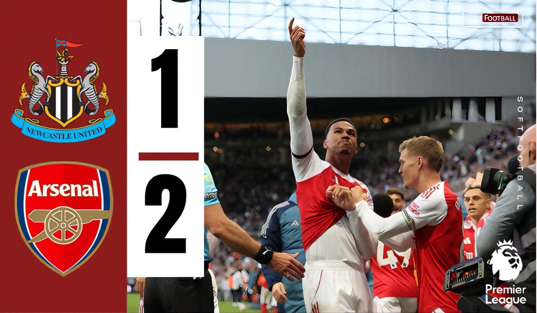 Newcastle 1-2 Arsenal. Photo Credit: Softfootball