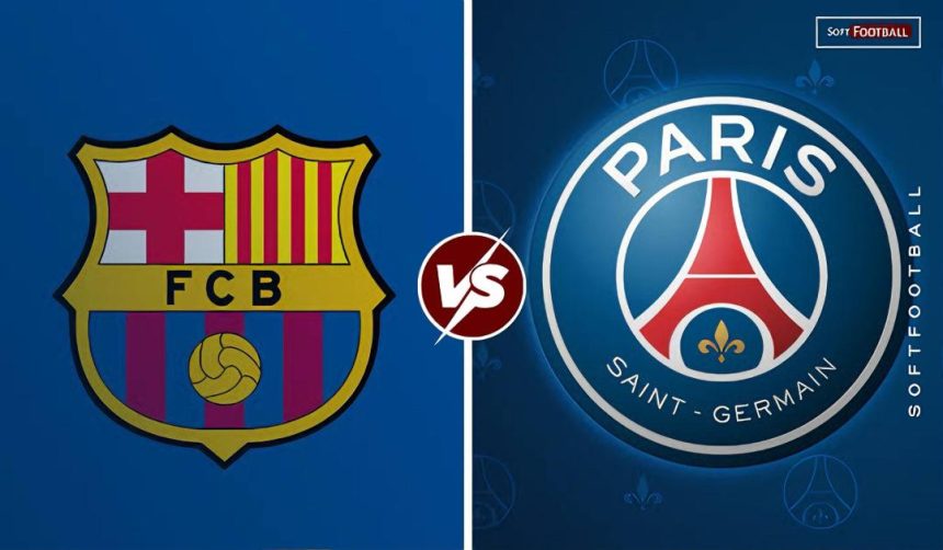 FC Barcelona vs Paris Saint Germain (Photo Credit: SoftFootball Media)