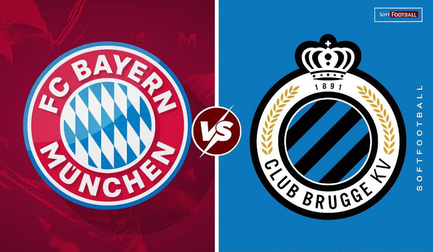 Bayern Munich vs Club Brugge (Photo Credit: Softfootball Media)