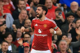 Bruno Fernandes. Photo credit (Man United media)