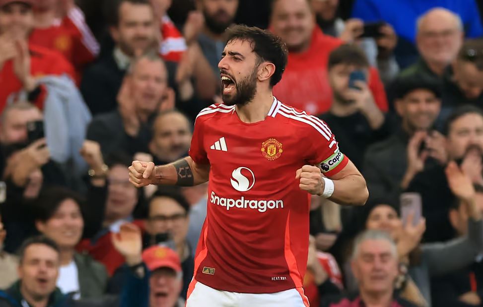 Bruno Fernandes. Photo credit (Man United media)