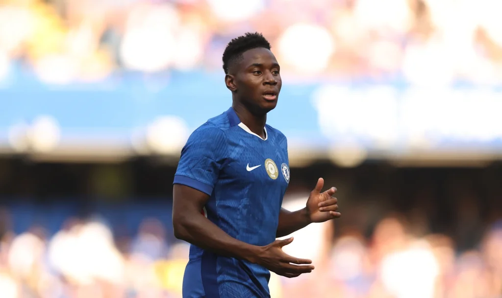 Dario Essugo of Chelsea (Photo Credit: Chelsea FC Via X)