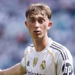Real Madrid defender Dean Huijsen