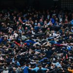 Manchester City fans Celebrating during the 3-0 win over Manchester United(Photo Credit: Manchester City X handle)