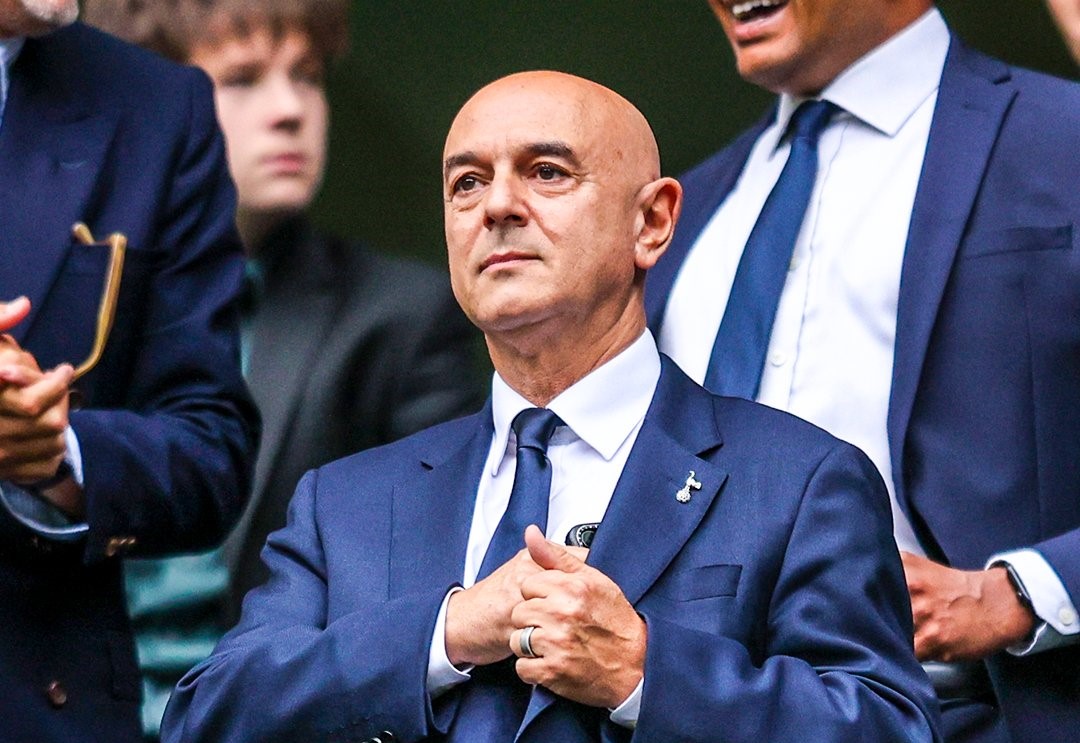 Tottenham's former boss Daniel Levy, (Credit: brfootball on X)