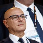 Tottenham former boss Daniel Levy (Credit: Fabrizio Romano on X)