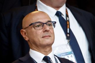 Tottenham former boss Daniel Levy (Credit: Fabrizio Romano)