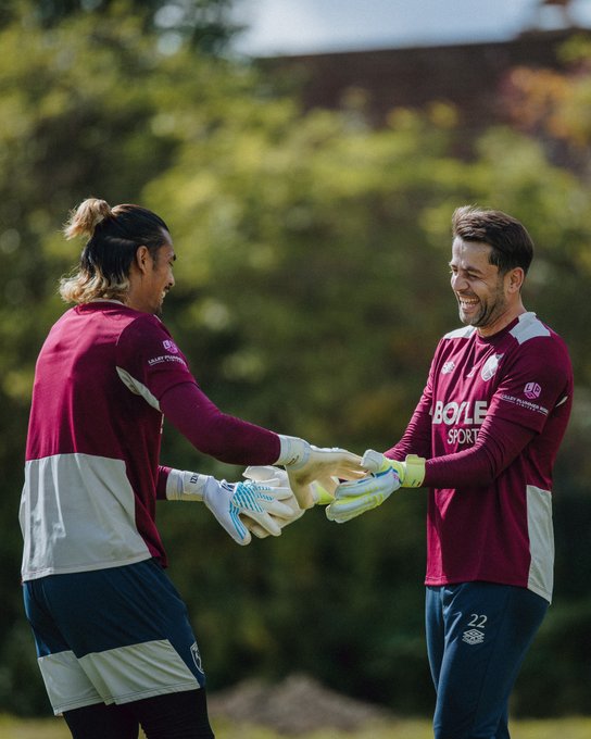 Lukasz Fabianski of Westham (Photocredit: West Ham via X)