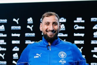 Gianluigi Donnarumma of Manchester City (Photo Credit: Man City via X)