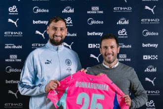 Gianluigi Donnarumma of Manchester City (Photo Credit: Man City via X)