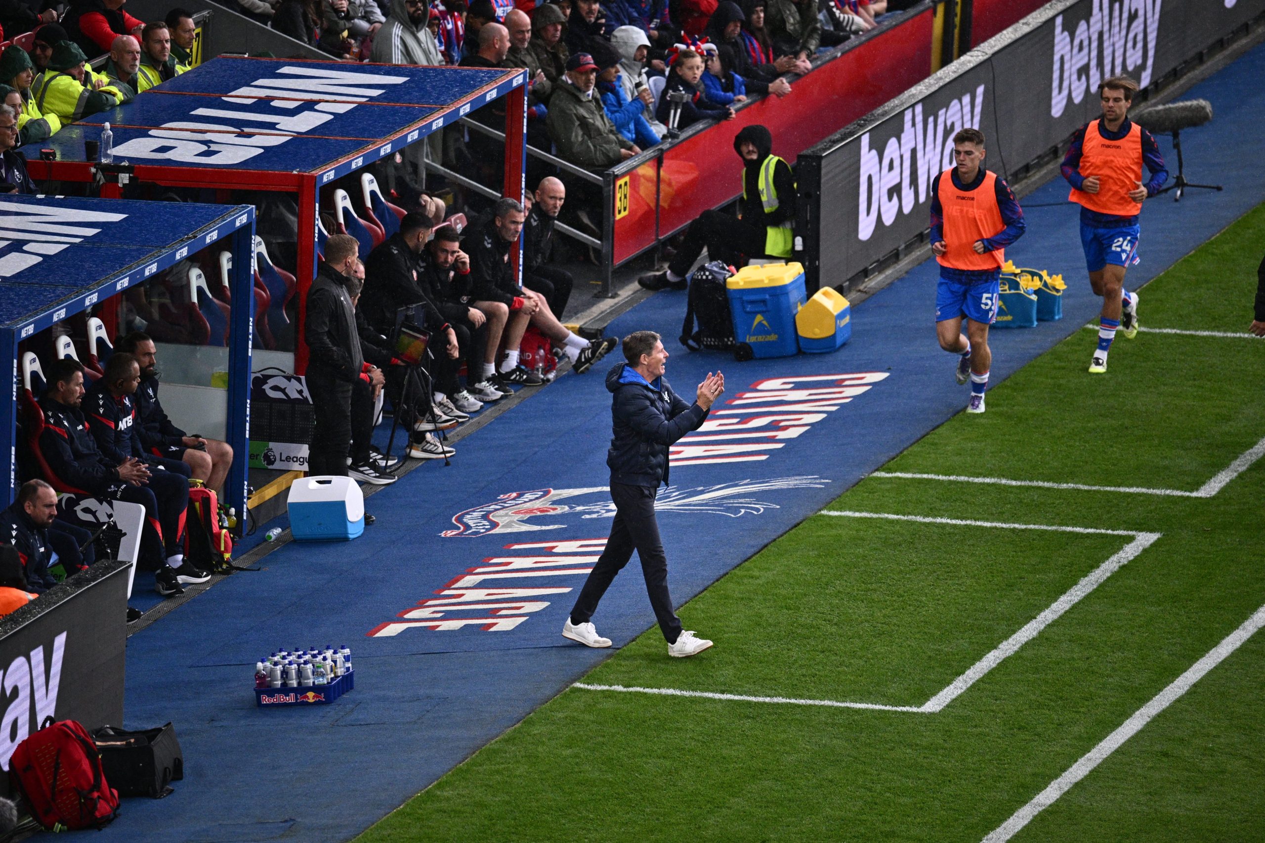 Olivier Glasner said the draw against Sunderland gave them moment to build on their defence. (Credit: @CPFC on X).