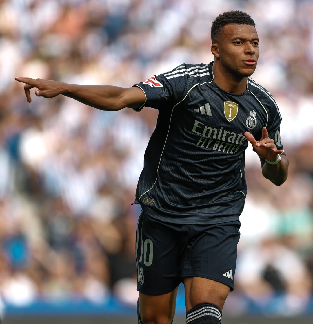 Kylian Mbappe scored and assisted as Real Madrid cruise to a fourth consecutive win of the season. (Credit: @RealMadrid on X).