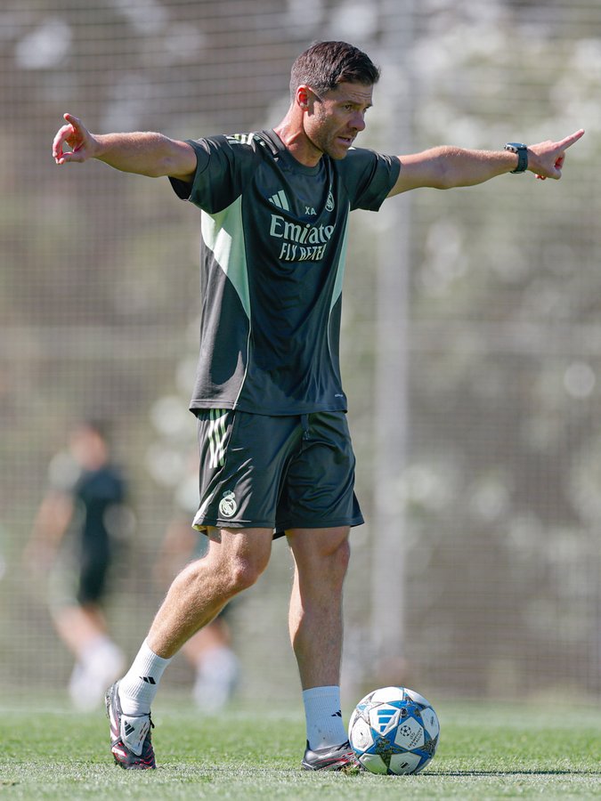 Xabi Alonso of Real Madrid (Photo Credit: Real Madrid via X)