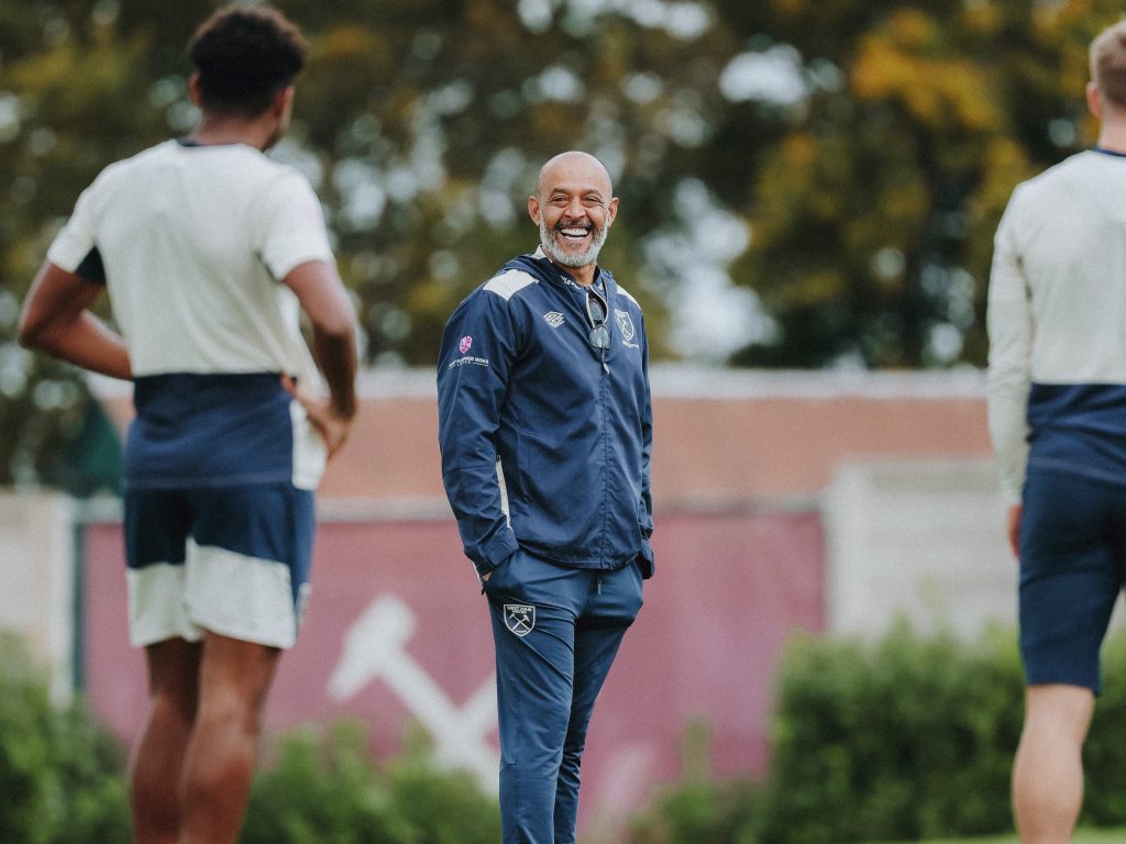 Nuno Santos joins West Ham. (Credit: @WestHam)