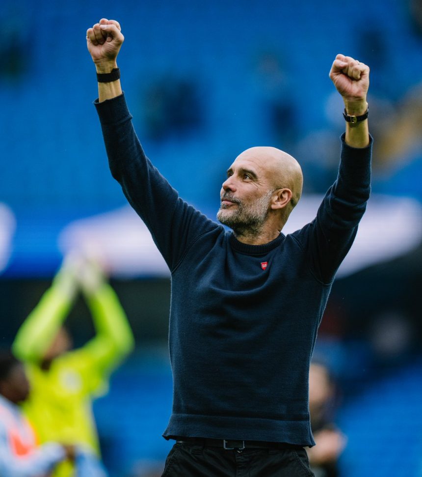 Pep Guardiola (Photo Credit: Manchester City X handle)