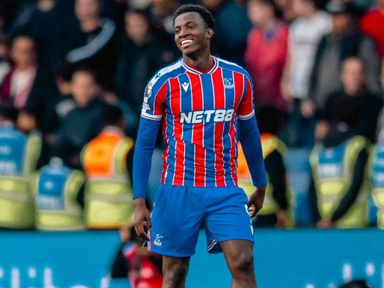 Eddie Nketiah was an unsung hero for Palace against Liverpool. (Credit: @CPFC
on X). 