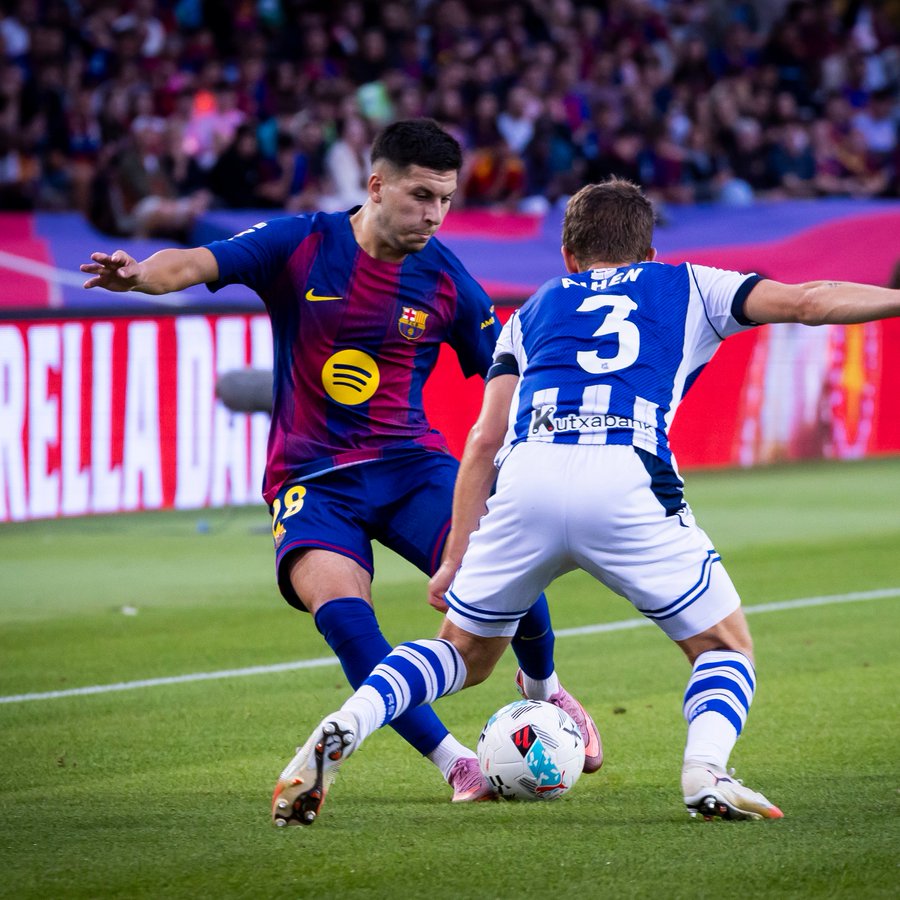 Roony Bardghji of Barcelona (Photo Credit: Barcelona via X)
