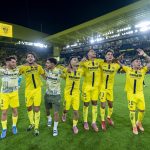 Villarreal players celebrating (Photo Credit: Villareal X handle)