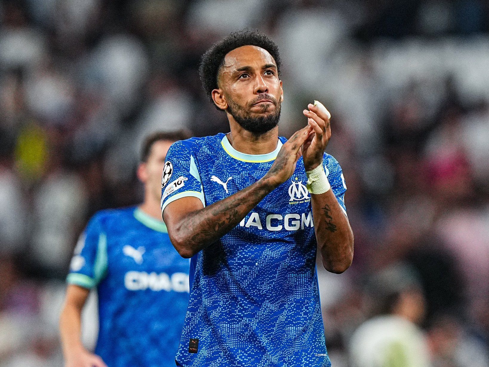 Pierre-Emerick Aubameyang (Credit: Olympique Marseille on X).