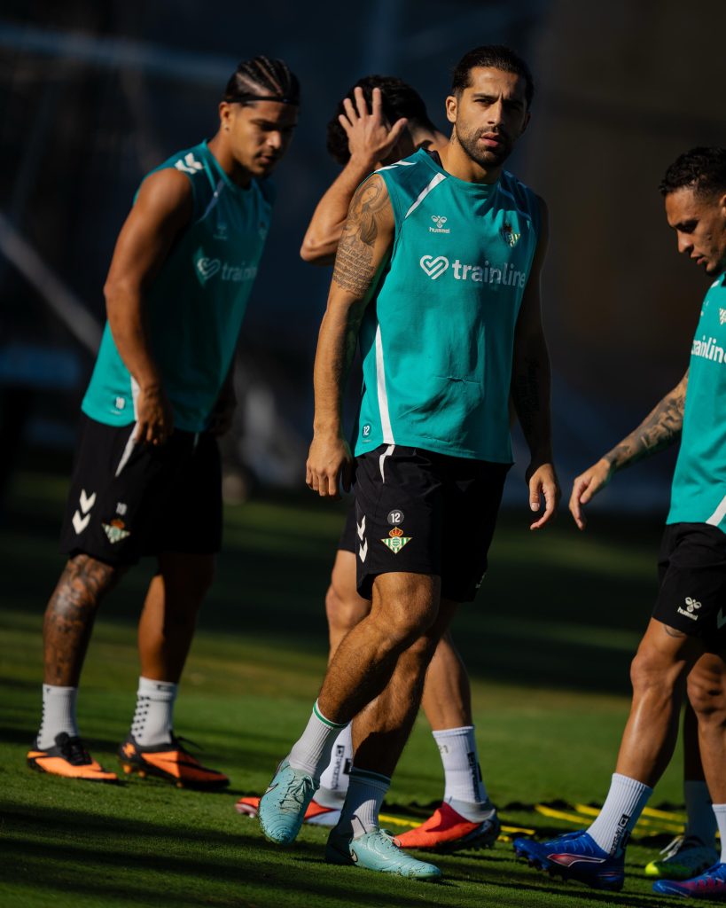 Real Betis Players in training (Photo Credit: Real betis X handle)