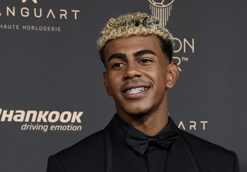 Lamine Yamal (Photo Credit: Ballon D'or X handle)
