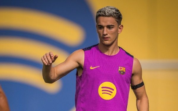 Gavi has responded to the verdict from his medical examination. (Credit: Barcelona media). 