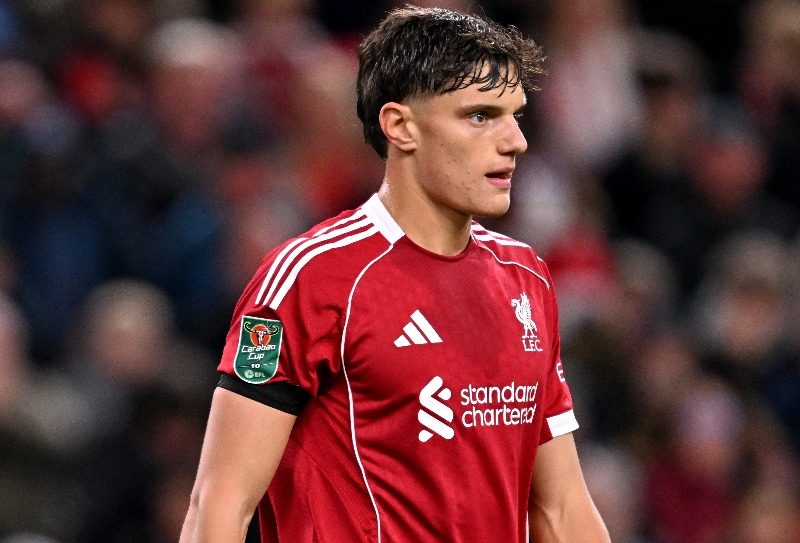 Giovanni Leoni of Liverpool (Photo Credit: Liverpool via X)
