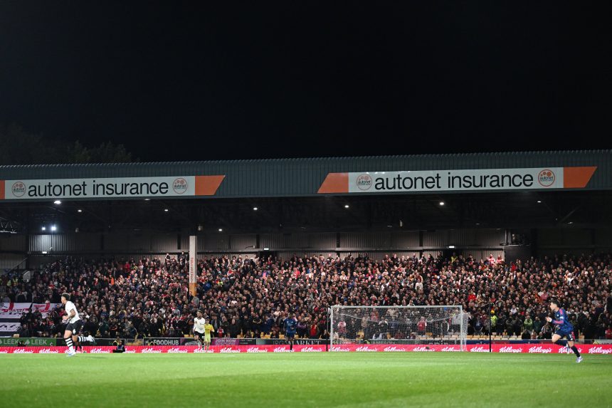 Arsenal fans end at the Carabao cup tie against Port Vale (Photo Credit: Arsenal X handle)