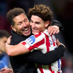 Diego Simone and Julia Alvarez (Photo Credit: Atletico Madrid X handle)