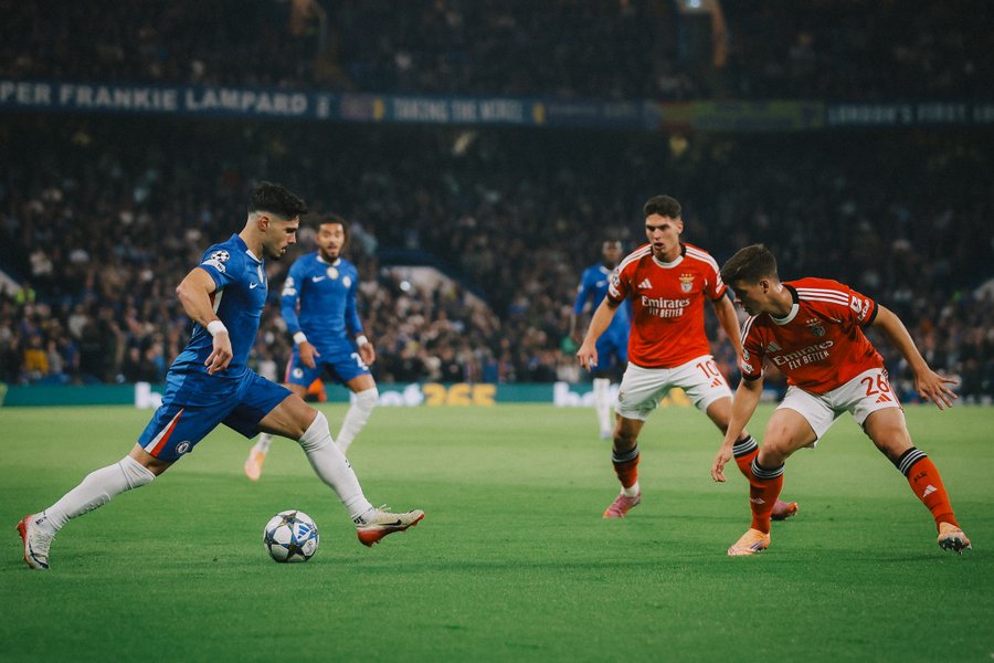 Pedro Neto of Chelsea (Photo Credit: Chelsea via X)