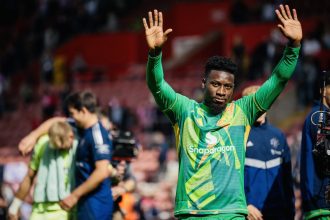 Andre Onana of Manchester United (Photo credit Man United via X)