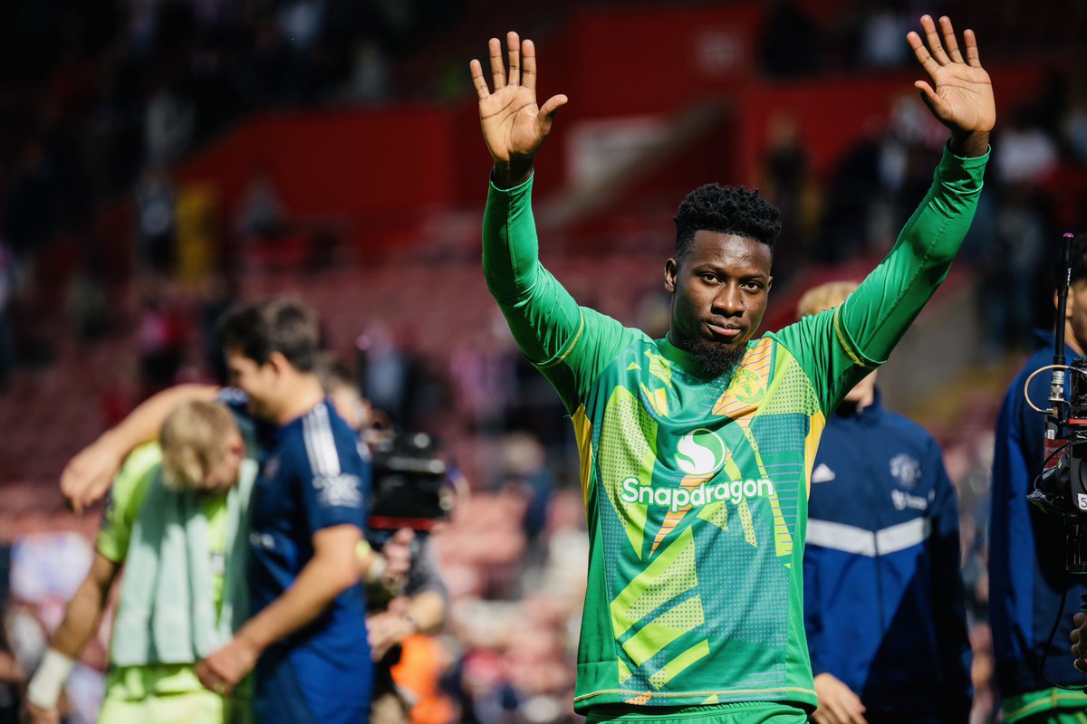 Andre Onana of Manchester United (Photo credit Man United via X)