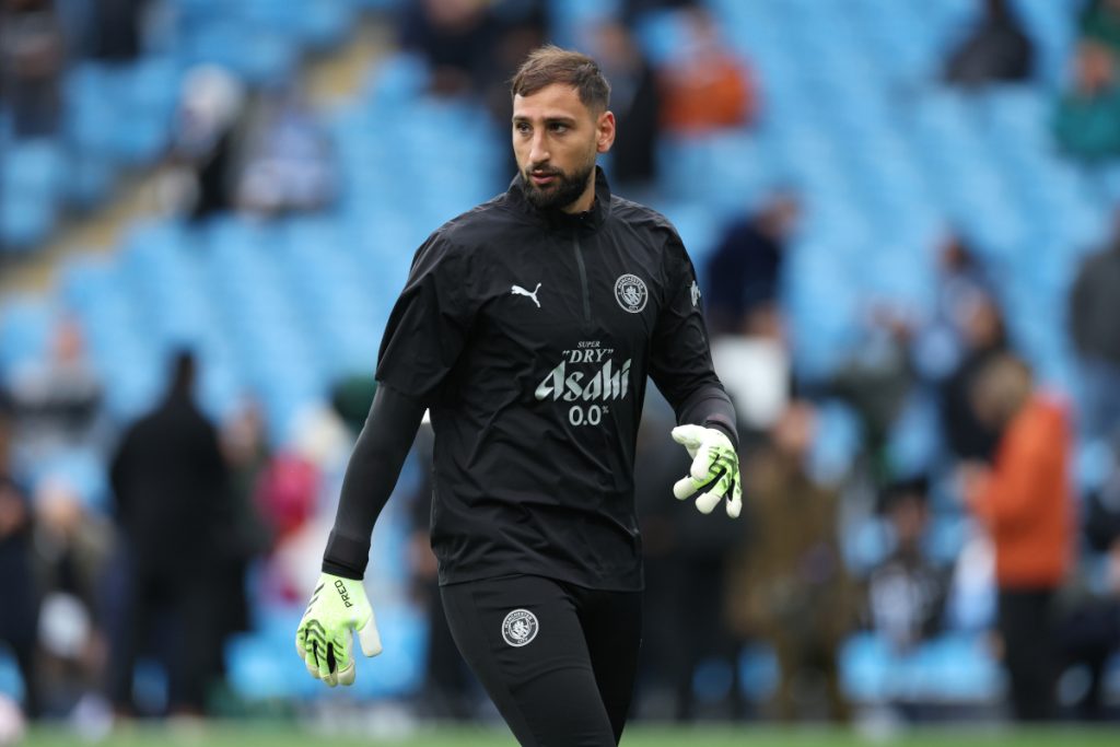 Gianluigi Donnarumma. Photo credit: Man City Media.