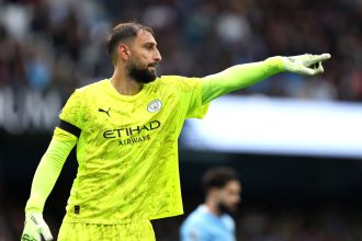 Gianluigi Donnarumma. Photo credit: Man City Media.