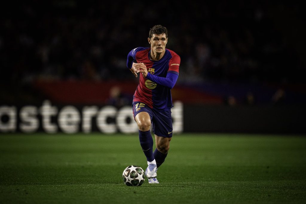 Andreas Christensen of Barcelona (Photo Credit: FC Barcelona via X)