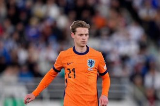 Frenkie de Jong of the Netherlands (Photo Credit; FC Barcelona via X)
