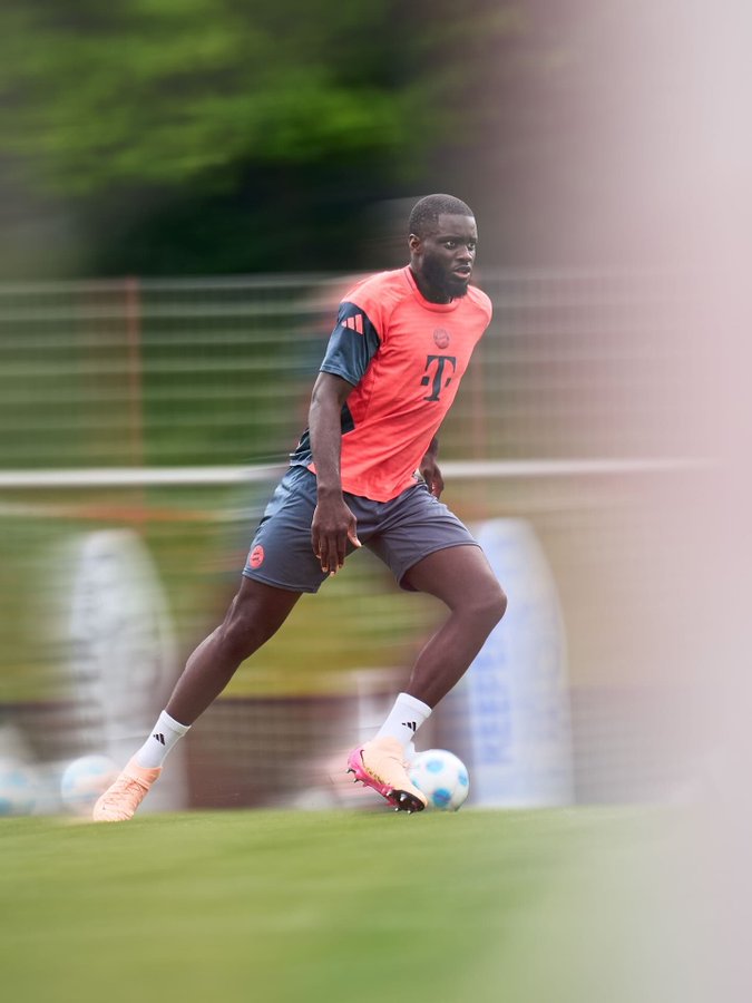 Dayot Upamecano of Bayern Munich (Photo Credit: Bayern via X)