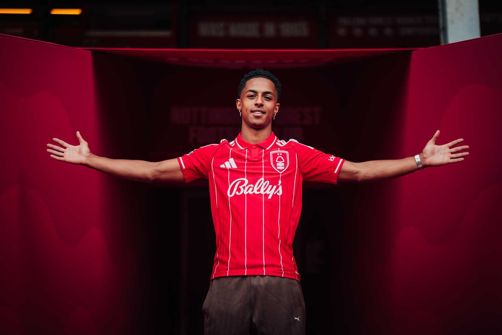 Omari Hutchinson of Nottingham Forest (Photo Credit: Omari Hutchinson X account)
