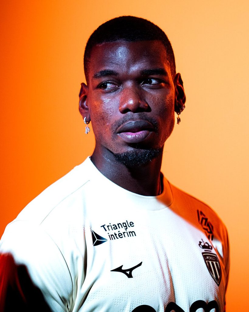 Paul Pogba of AS Monaco (Photo Credit: Pogba's official X account)