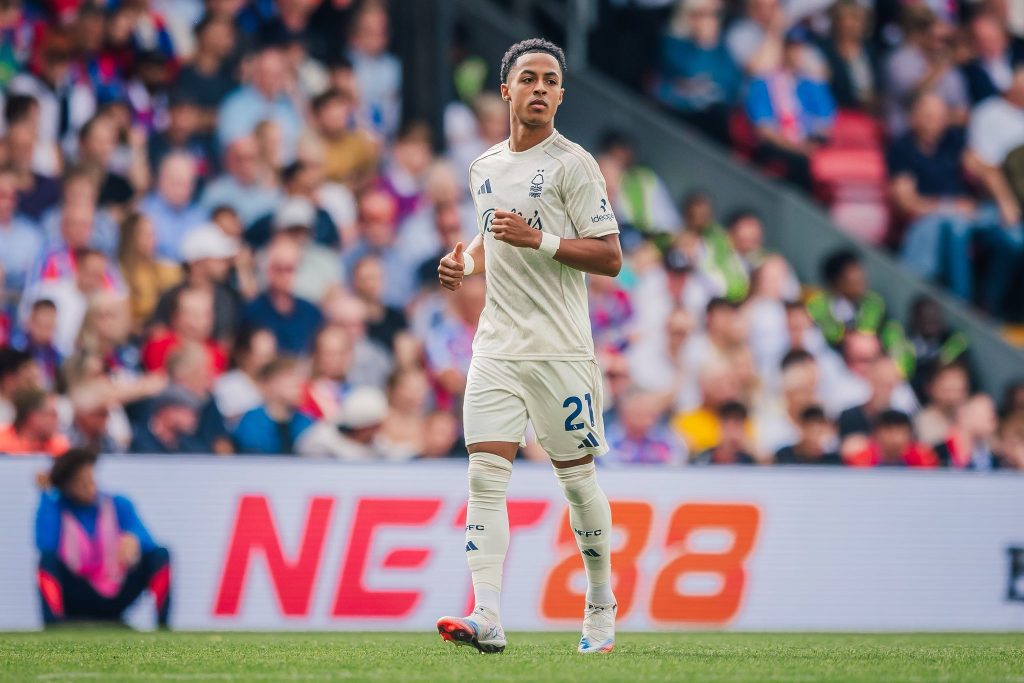 Omari Hutchinson of Nottingham Forest (Photo Credit: Omari Hutchinson X account)