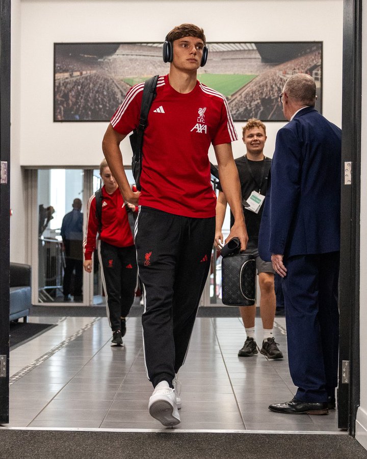 Giovanni Leoni of Liverpool (Photo Credit: Liverpool via X)
