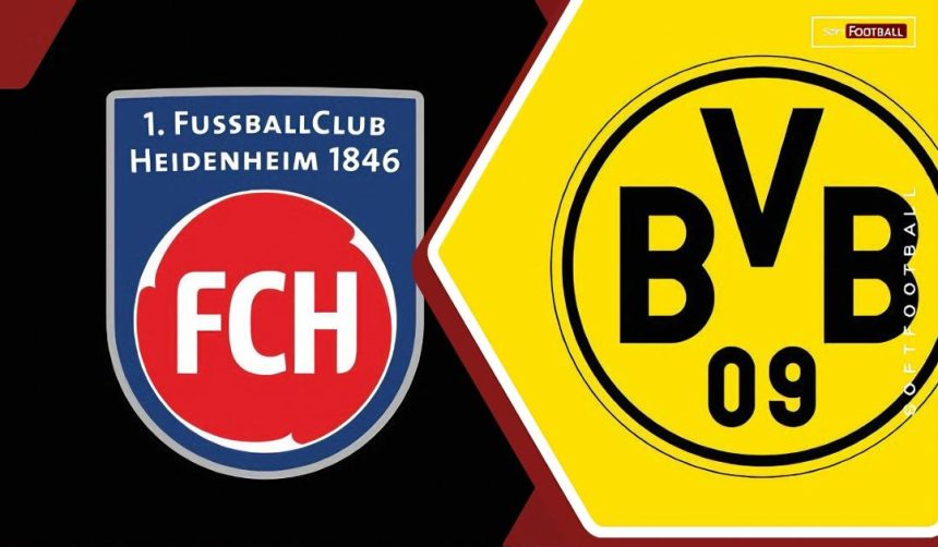 FC Heidenheim vs Borussia Dortmund (Photo Credit: SoftFootball Media)